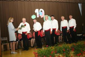 Organizatorji so se zahvalili Lučki klapi za sodelovanje na slavnostnem koncertu